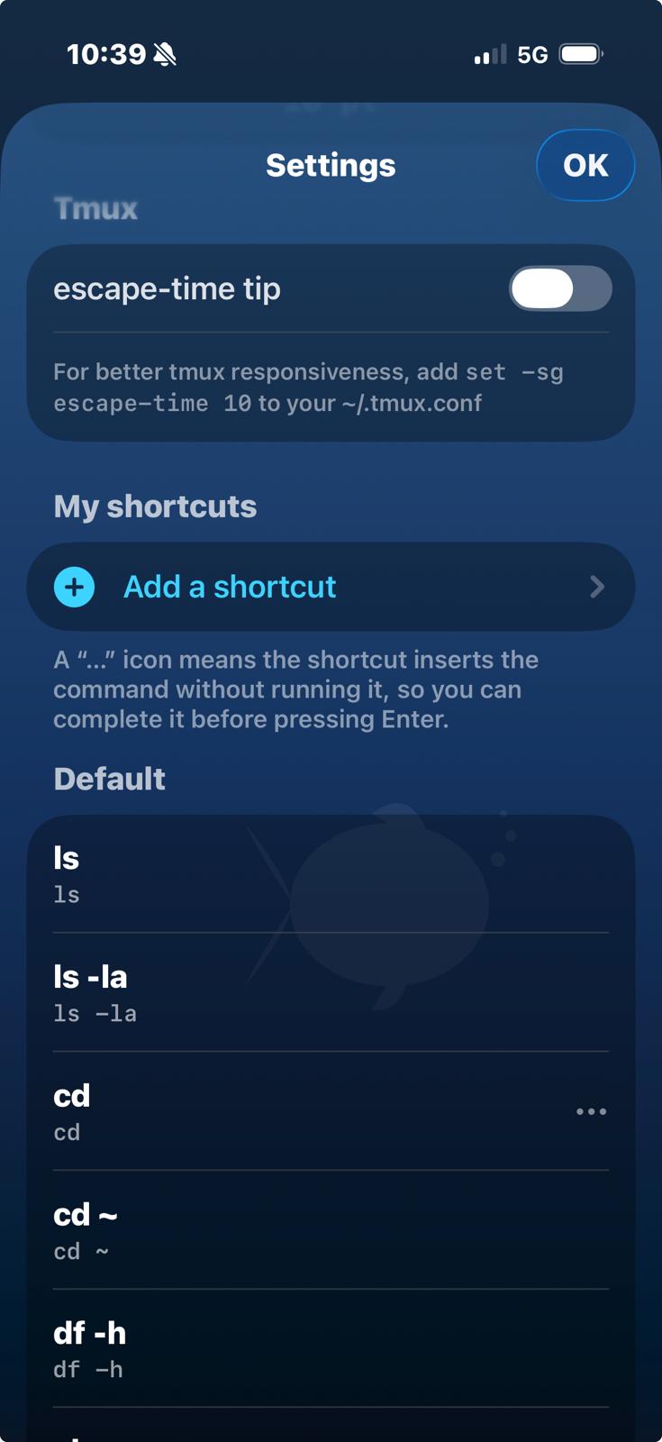 Add custom command